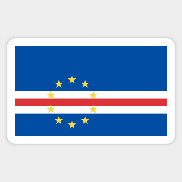 Cape Verde Sticker by Wickedcartoons